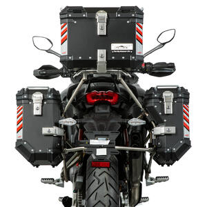Bauletto posteriore nero Loboo Pike Tracker da 36 L CNC Racing