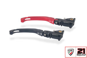 Leva freno RACE EVO Pieghevole Per Pompe Freno Brembo Semi-Radiali - Troy Bayliss Limited Edition CNC Racing