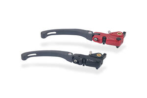 Leva freno RACE EVO Pieghevole Carbonio Opaco per pompe freno Brembo semi-radiali CNC Racing