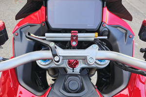 Supporto ammortizzatore di sterzo Ducati Multistrada V4 Pikes Peak e RS CNC Racing