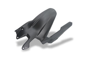 Rear fender with upper chain guard for Ducati Streetfighter and Monster V2 MY2025 - Carbon CNC Racing