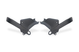 Cover laterali serbatoio destra e sinistra con protezione telaio in carbonio per Panigale V4 2025 CNC Racing