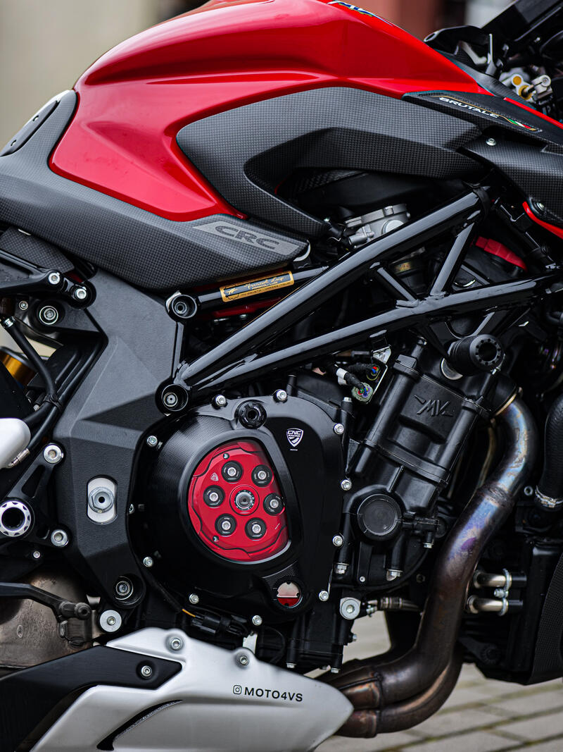 Clear clutch cover Mv Agusta 4 cylinders
