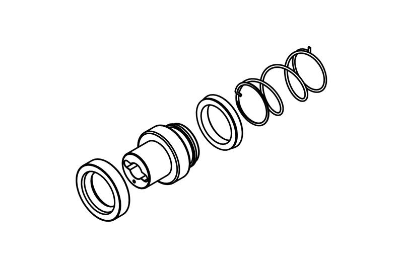 Attuatore frizione &Oslash; 30 mm Ducati - kit revisione