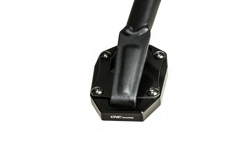 Kickstand base pad for Ducati Multistrada 1200, enhanced stability and safety