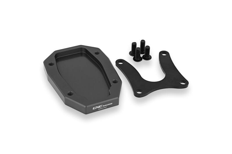 Kickstand base pad for Ducati Multistrada 1200, enhanced stability and safety