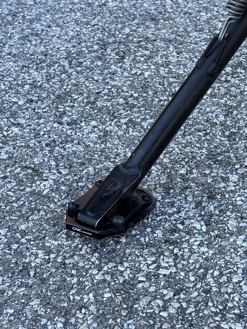 Side stand extension for Ducati Hypermotard and Multistrada &ndash; Enhanced Stability and Safety