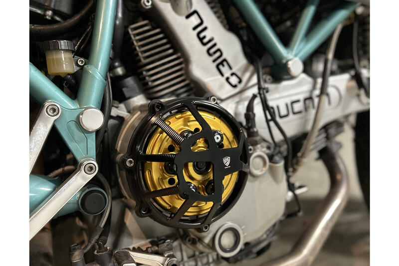 Cover for dry clutch Ducati