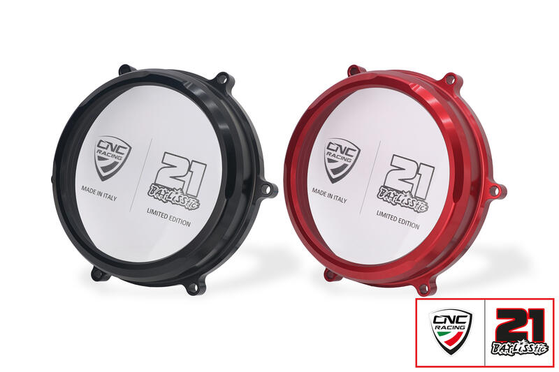 Carter trasparente per frizioni ad olio Ducati Panigale - Troy Bayliss Limited Edition