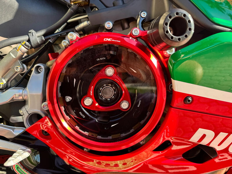 Carter trasparente per frizioni a olio Ducati Panigale e Streetfighter V2 955, 959