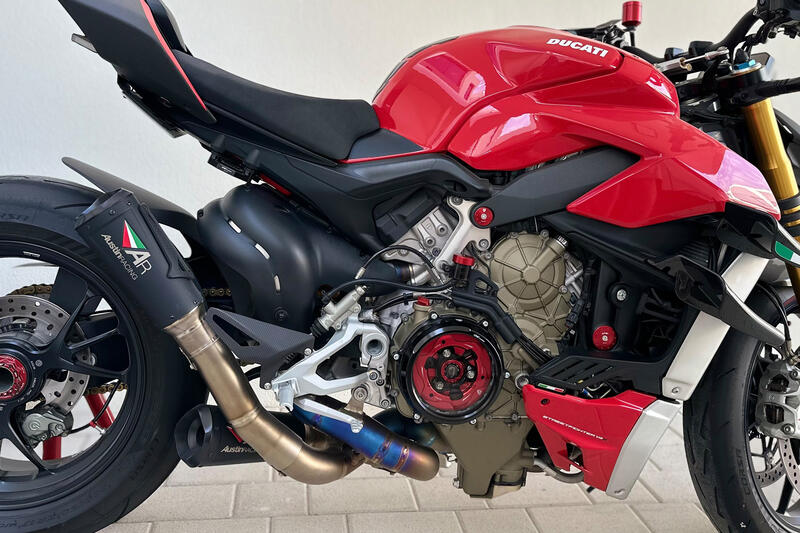 Carter trasparente per frizioni ad olio Ducati Streetfighter V4 - Pramac Racing Limited Edition