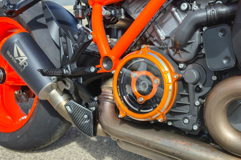 Carter frizione trasparente KTM LC8