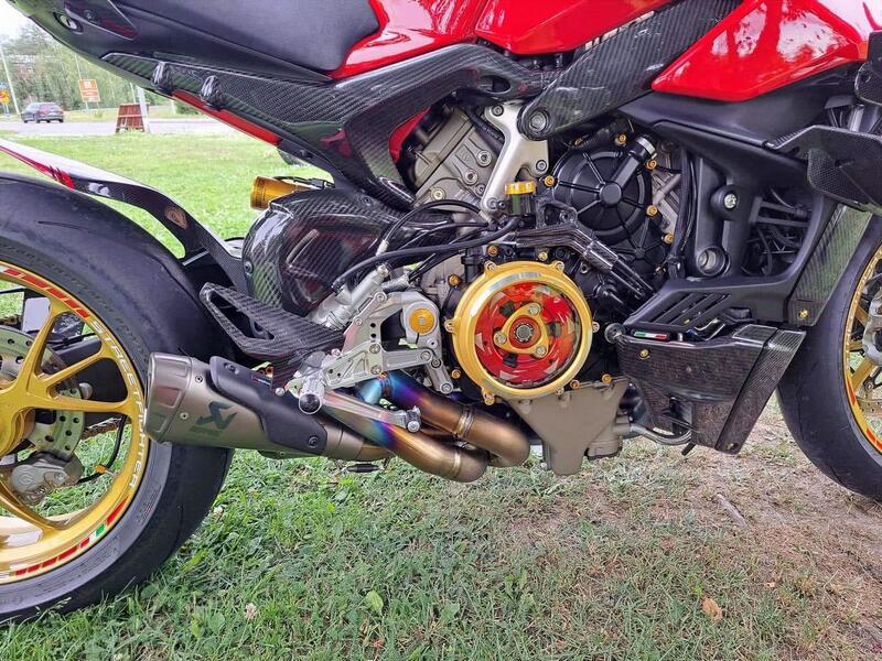Clear clutch cover - Conversion kit Ducati Streetfighter V4