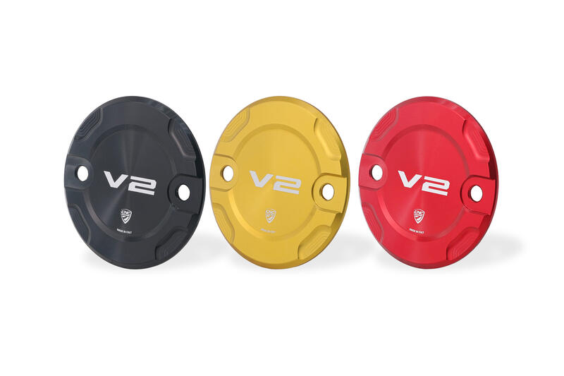 Timing inspection cover for Ducati V2