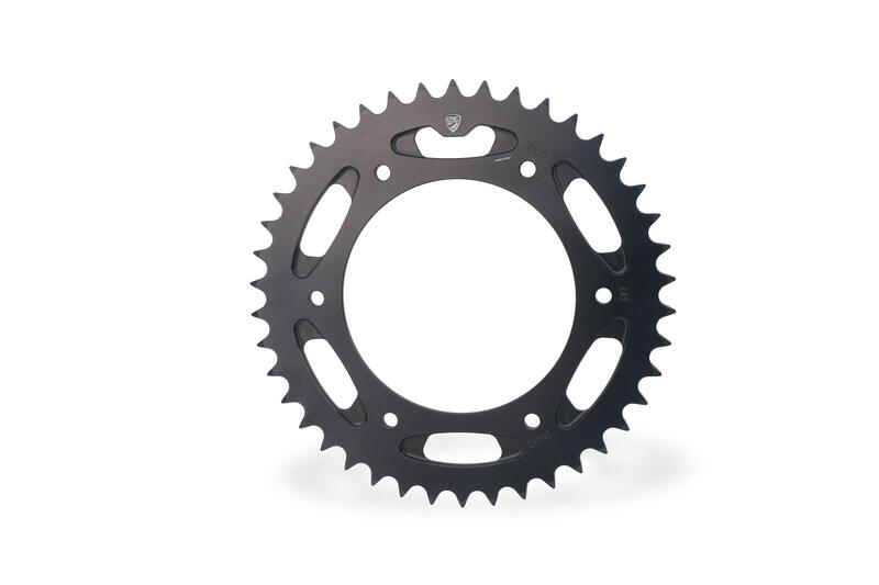 Corona Ducati Z42 P520 &ndash; Panigale V2 2025 Alta resistenza e riduzione peso, affidabilit&agrave; superiore OEM e flange CNC Racing