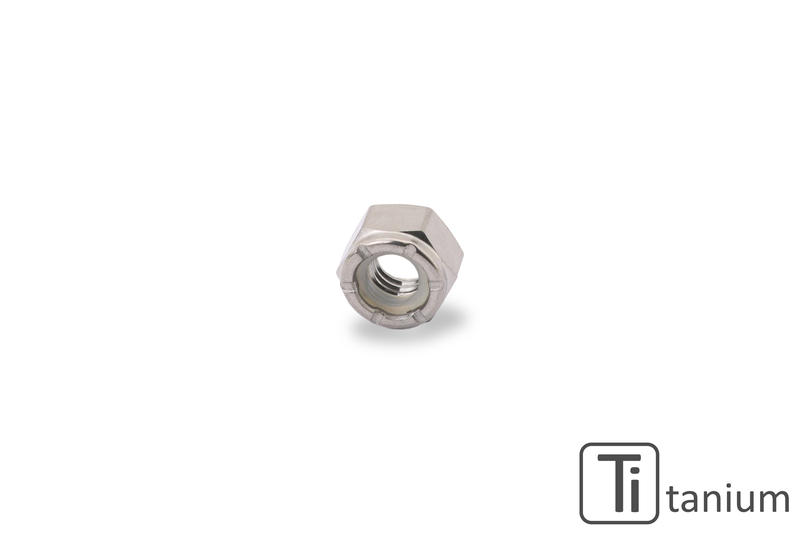 Nut self locking M6x1,0  - Titanium