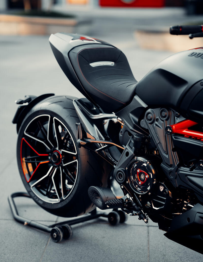Carter trasparente per frizioni a olio Ducati