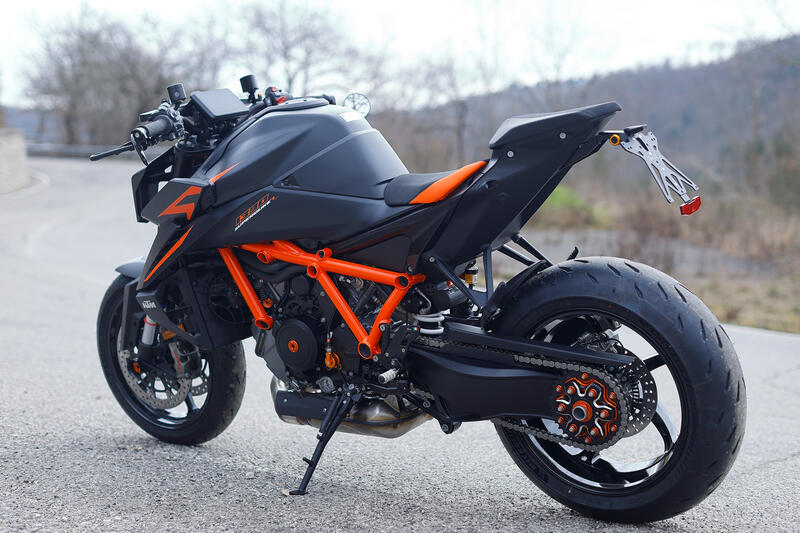 Rear sprocket flange bicolor for KTM
