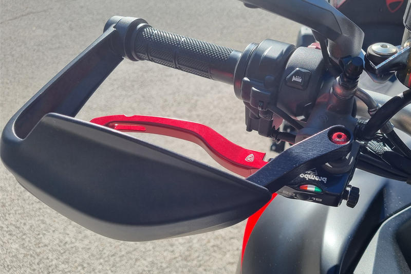 Brembo RCS brake master cylinder mounting kit for Ducati Multistrada V4 / Hypermotard 698 Mono