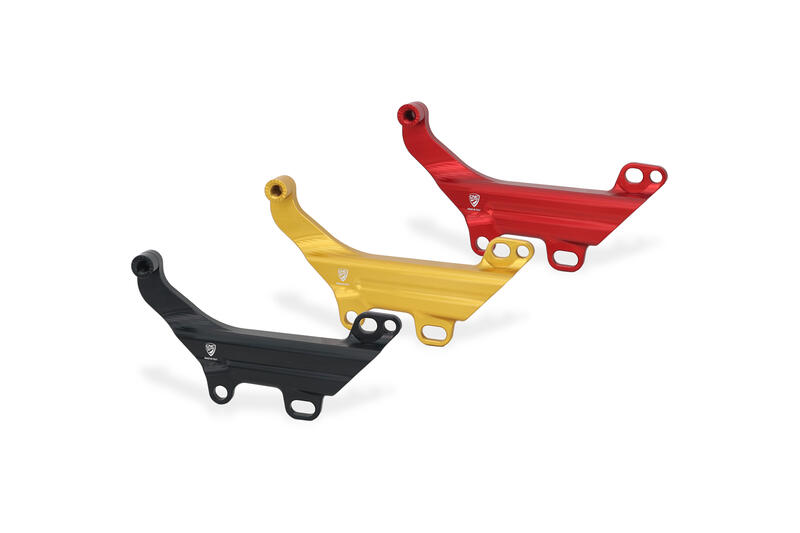 Brake lines cover with fluid tank bracket Ducati