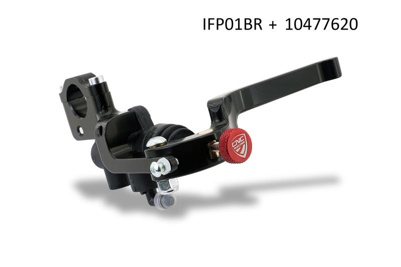 Rear brake pump handlebar control kit