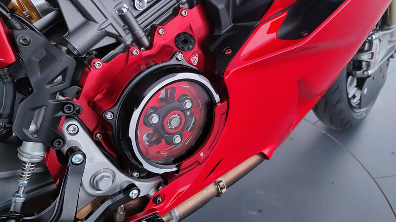 Clear clutch cover Ducati Multistrada V2 - Panigale V2 - Streetfighter V2  MY2025