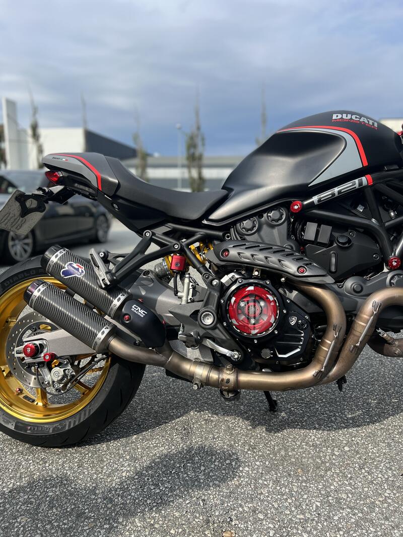 Hydraulic clutch control conversion kit for clear clutch cover - Ducati Monster 821