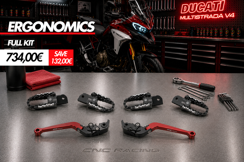 Kit Ergonomia Ducati Multistrada V4 - Comfort & Controllo