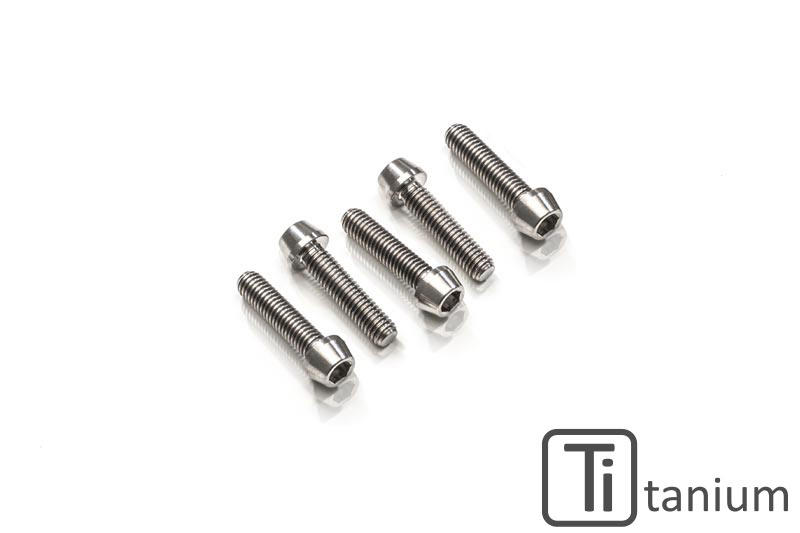 Screws top triple clamp M6x30/M8x30 (4/1 pcs) - Titanium