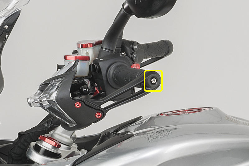 Handlebar end bolt kit M6x30 (2 pcs) - Titanium