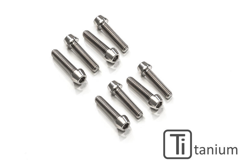 CNC RACING BOTTOM YOKE DUCATI 848/1098/1198 SCREW KIT - TITANIUM