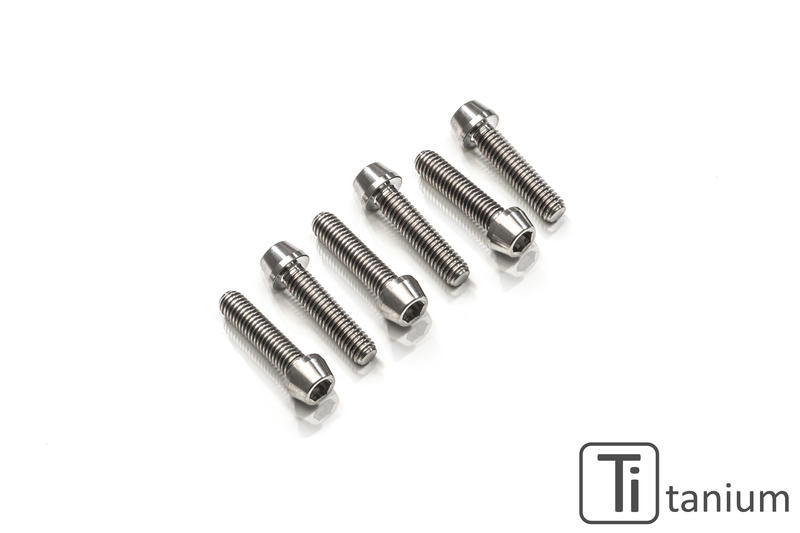 Clutch cover Ducati SBK Panigale V4 R screw kit - Titanium
