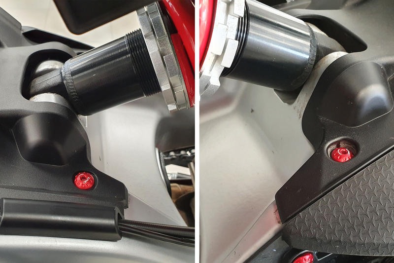 Kit viti - Parafango posteriore Aprilia RS660