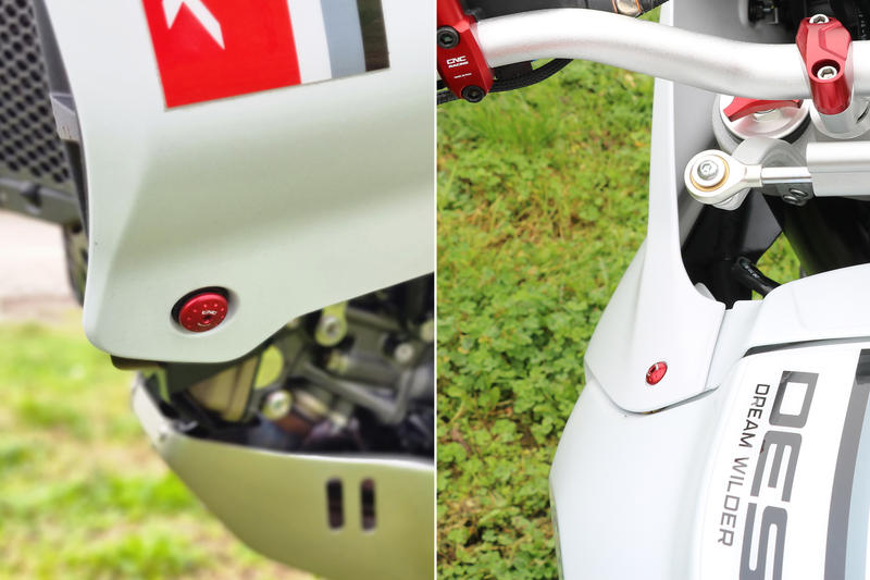 Front fairing screw kit Ducati DesertX