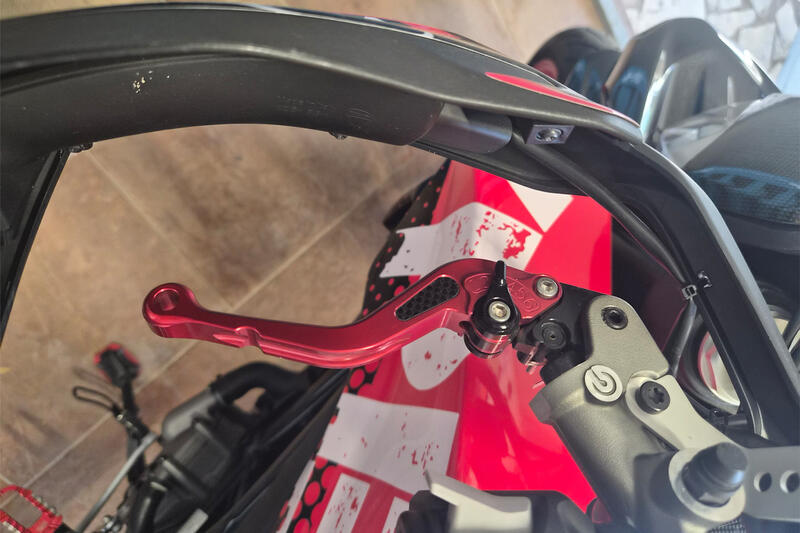 Leva frizione modello corto Ducati / MV Agusta / Aprilia / Moto Guzzi