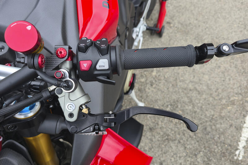 Clutch lever RACE EVO - Folding for Brembo Semi-radial Master Cylinders - Troy Bayliss Limited Edition