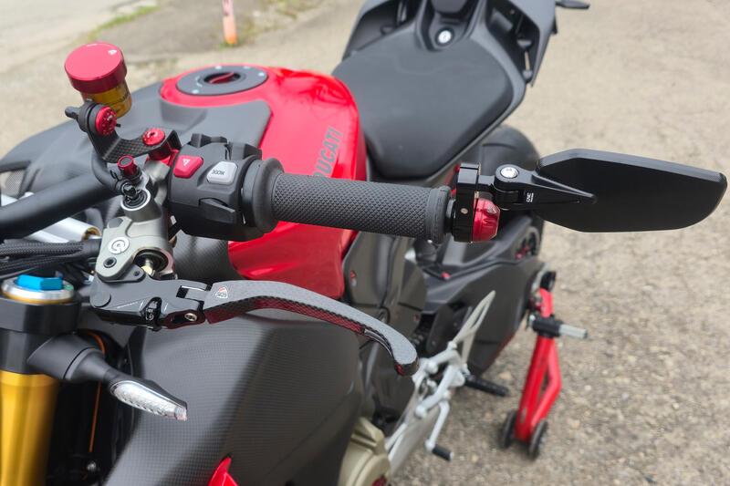 Clutch Lever Race EVO Folding Glossy Carbon for Brembo semi-radial master cylinders