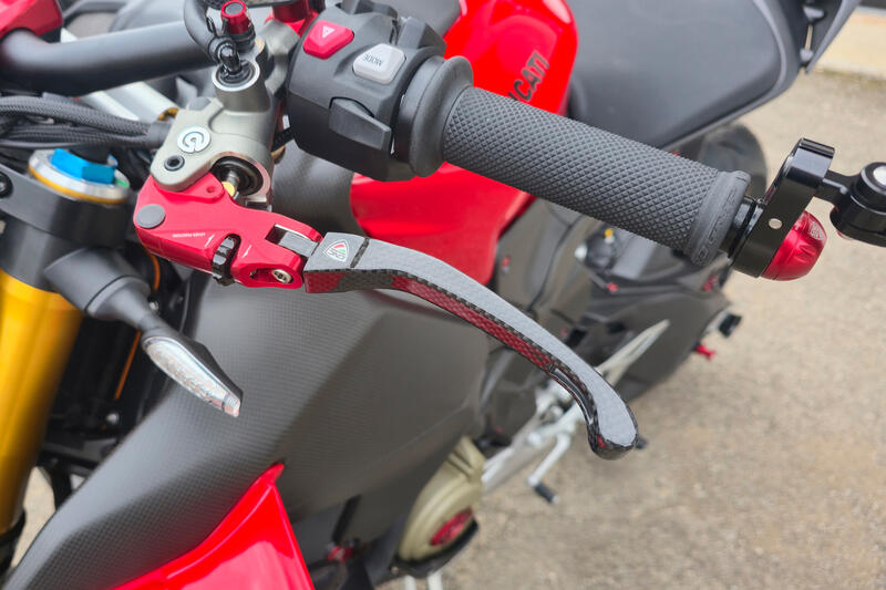 Clutch Lever Race EVO Folding Glossy Carbon for Brembo semi-radial master cylinders