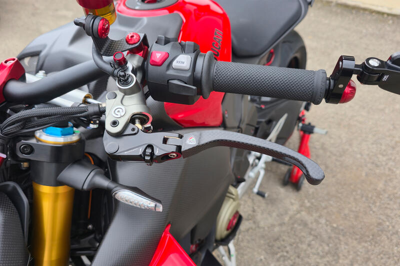 Clutch Lever Race EVO Folding Matt Carbon for Brembo semi-radial master cylinders