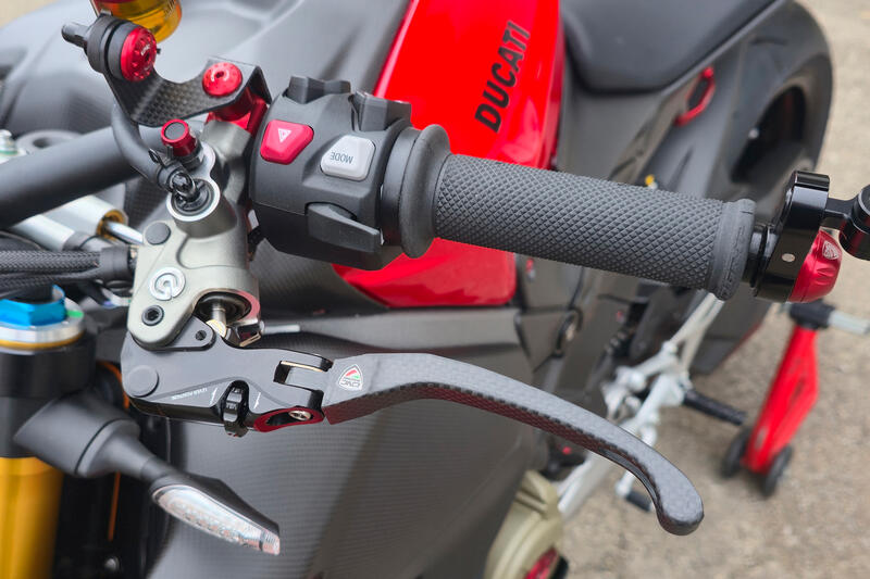 Clutch Lever Race EVO Folding Matt Carbon for Brembo semi-radial master cylinders