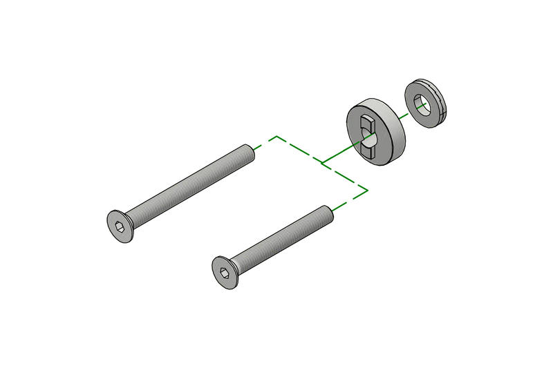 Adattatore specchio bar-end per Aprilia RS 660