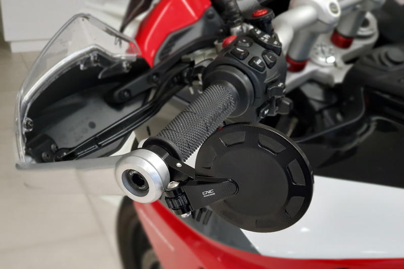 Adattatore specchio bar-end Rocket per Multistrada V4 - DesertX - Hypermotard 698 Mono