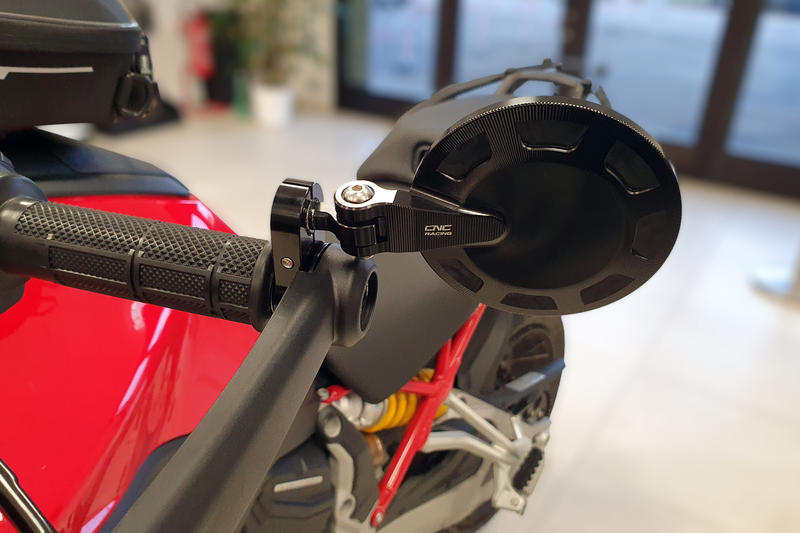 Adattatore specchio bar-end Rocket per Multistrada V4 - DesertX - Hypermotard 698 Mono