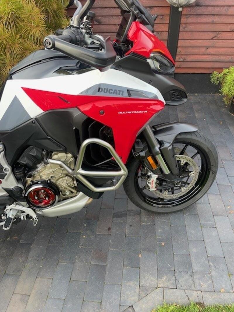 Carter trasparente per frizioni a olio Ducati Multistrada e Diavel V4 - Bicolore
