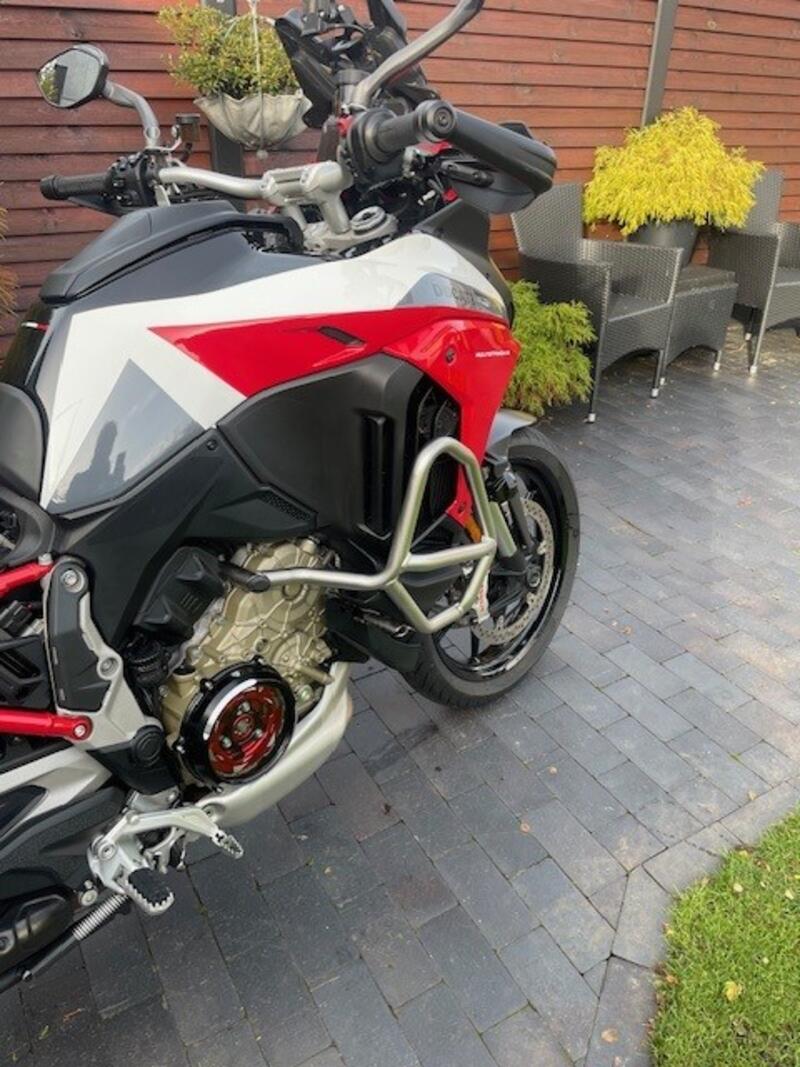 Carter trasparente per frizioni a olio Ducati Multistrada e Diavel V4 - Bicolore