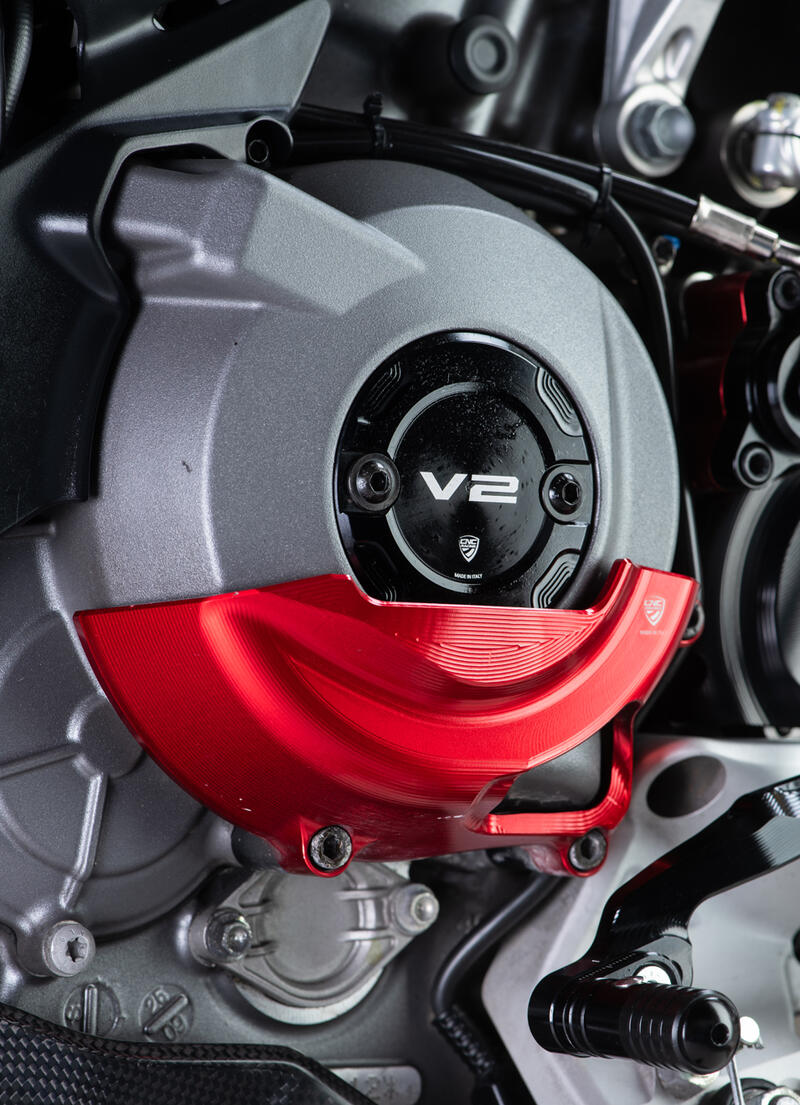 Timing inspection cover for Ducati V2