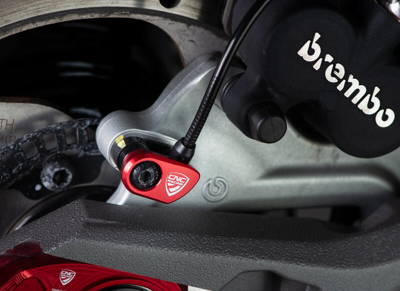 ABS sensor protector Ducati
