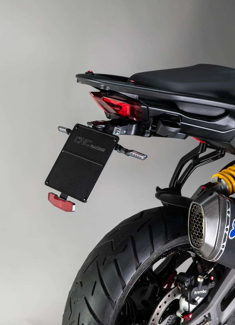 Portatarga regolabile per Ducati Multistrada V2 MY2025