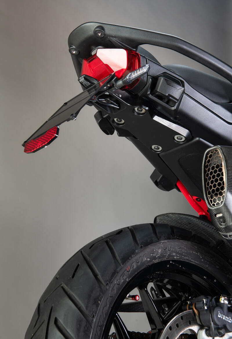 Portatarga regolabile per Ducati Multistrada V2 MY2025