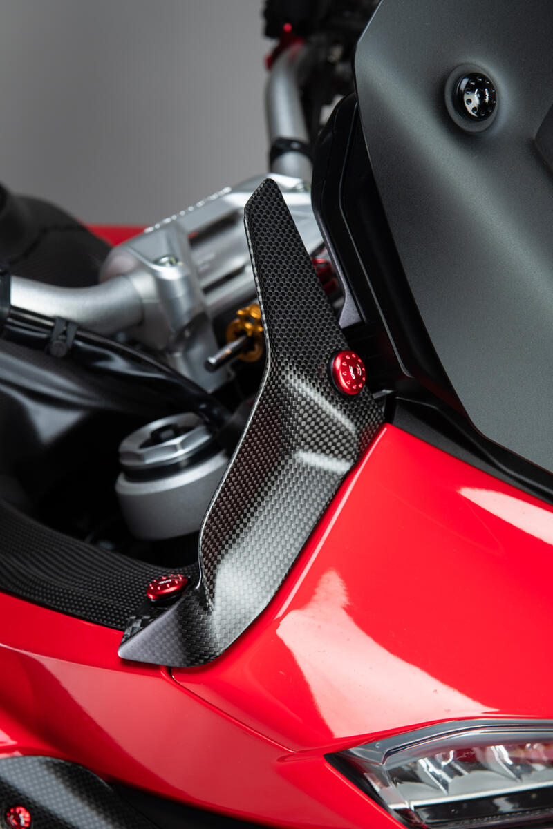 Air deflectors carbon for Ducati Multistrada V2 MY2025